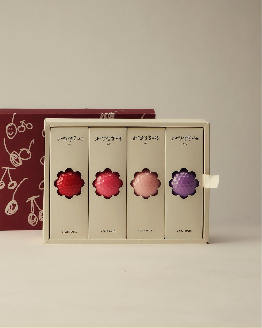 LOVERS GRADIENT MULTI COLOR GOLF BALL SET