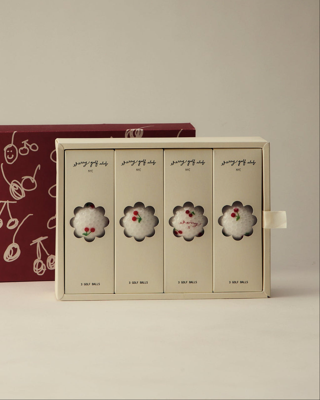 CHERRY ON TOP GOLF BALL SET