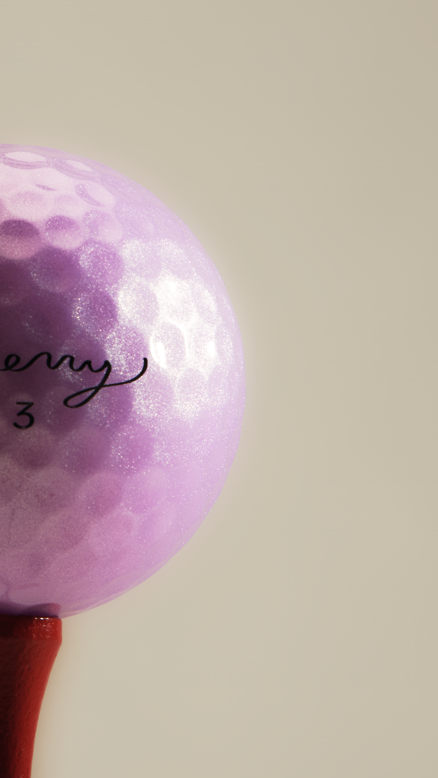 LOVERS GRADIENT MULTI COLOR GOLF BALL SET